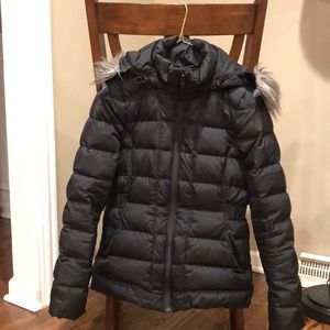 Black North Face Coat